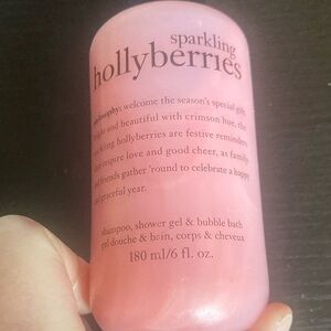 Philosophy Sparkling Hollyberries 3 in 1 in 6 fl oz size. Brand new & sealed